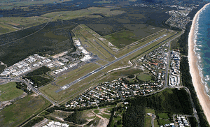 Sunshine Coast Airport.